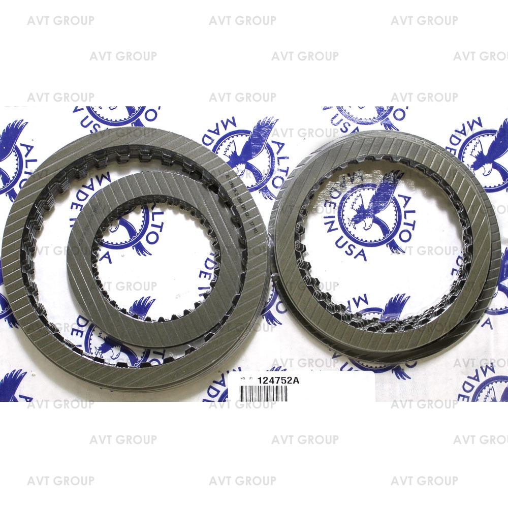 Комплект фрикционных дисков 124752A