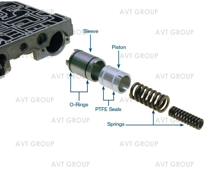 Ремкомплект поршня 92834-05K