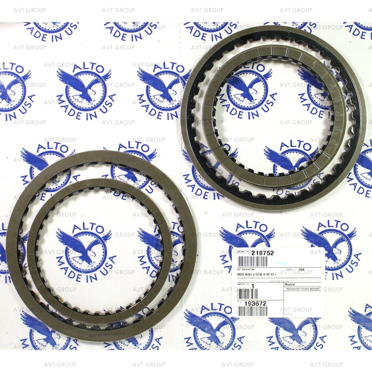 Комплект фрикционных дисков 218752