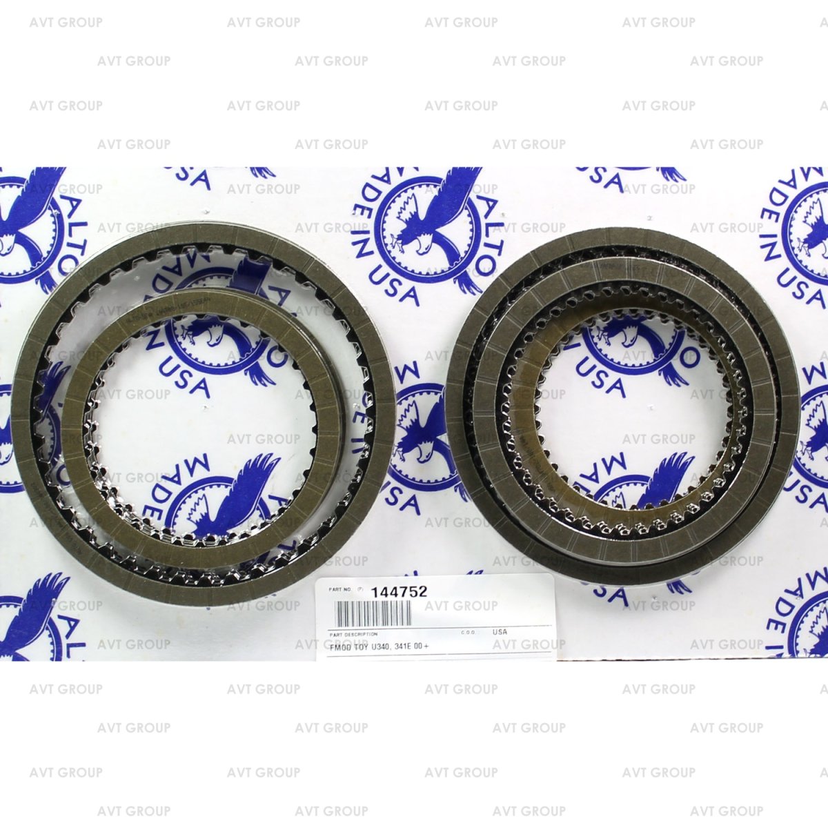 Комплект фрикционных дисков 144752