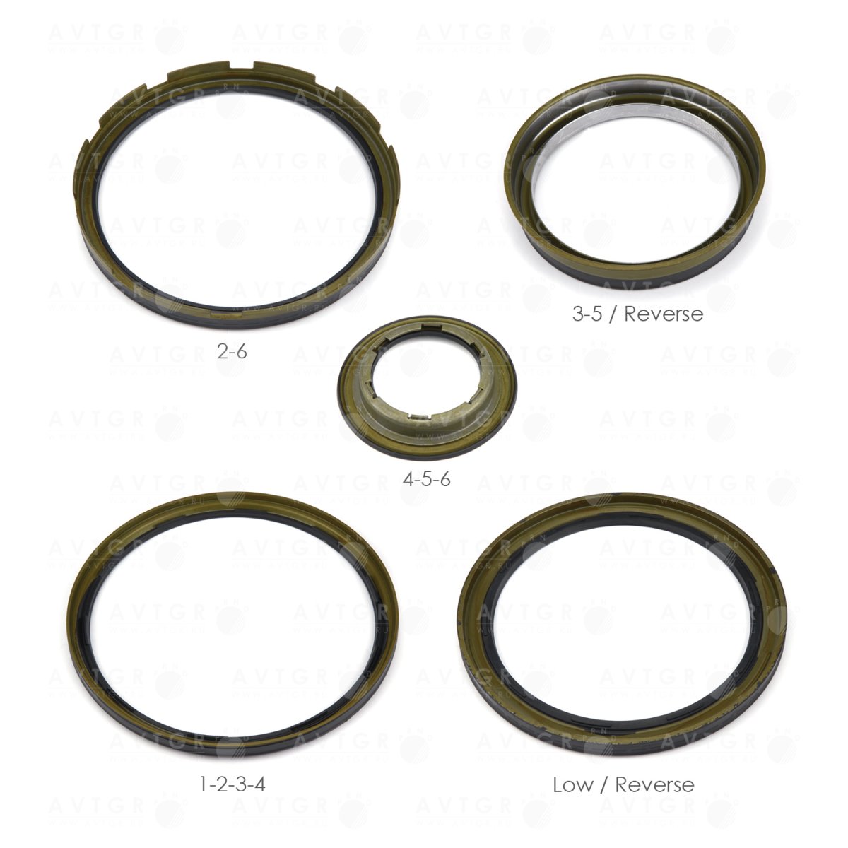 Комплект поршней 40454006