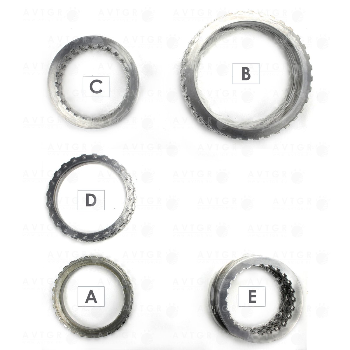 Комплект стальных дисков 1101298058