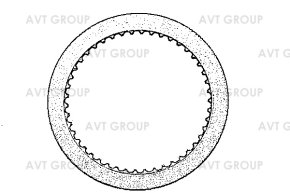 Фрикционный диск 117100A