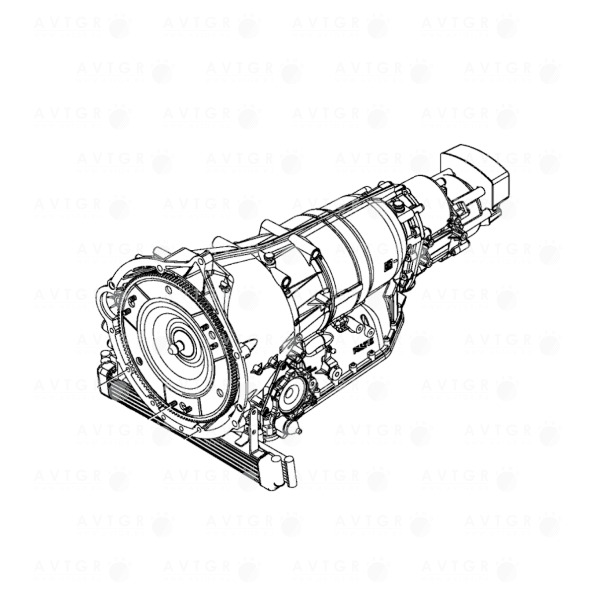 Автоматическая коробка передач (контрактная) 1070020007-02