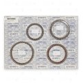 Комплект фрикционных дисков 11011001
