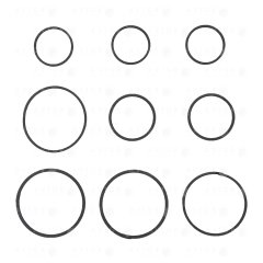 Комплект тефлоновых колец 3516