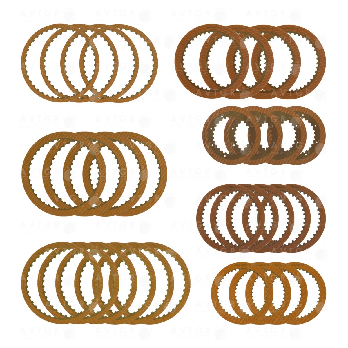 Комплект фрикционных дисков 90151001