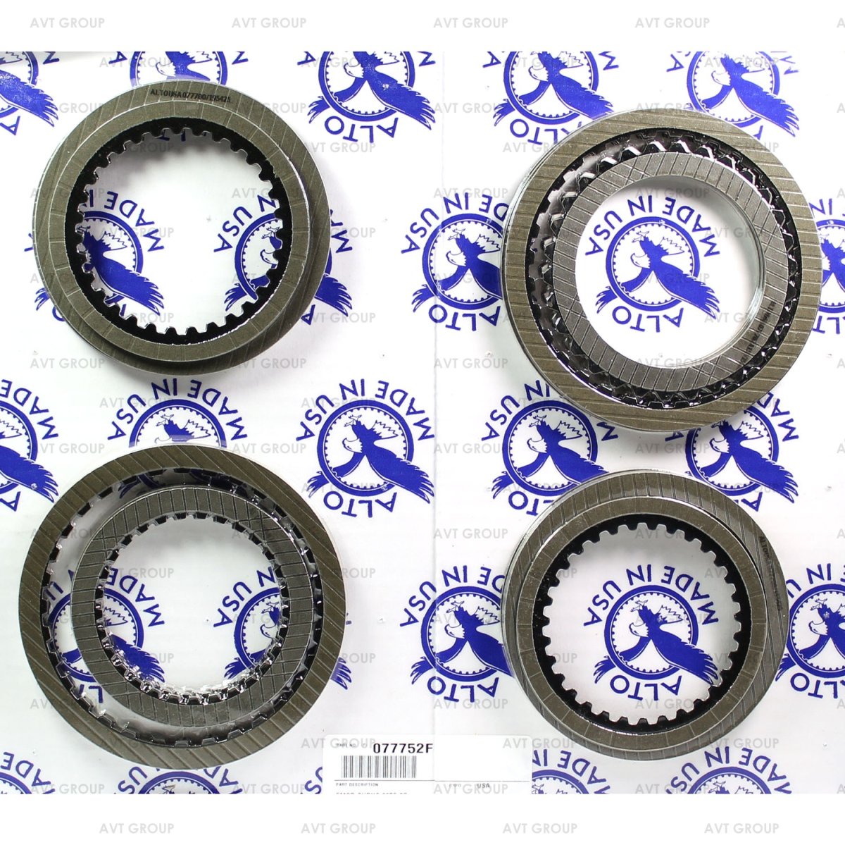 Комплект фрикционных дисков 077752F