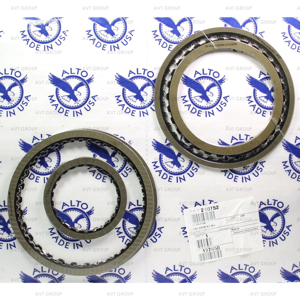 Комплект фрикционных дисков 210752