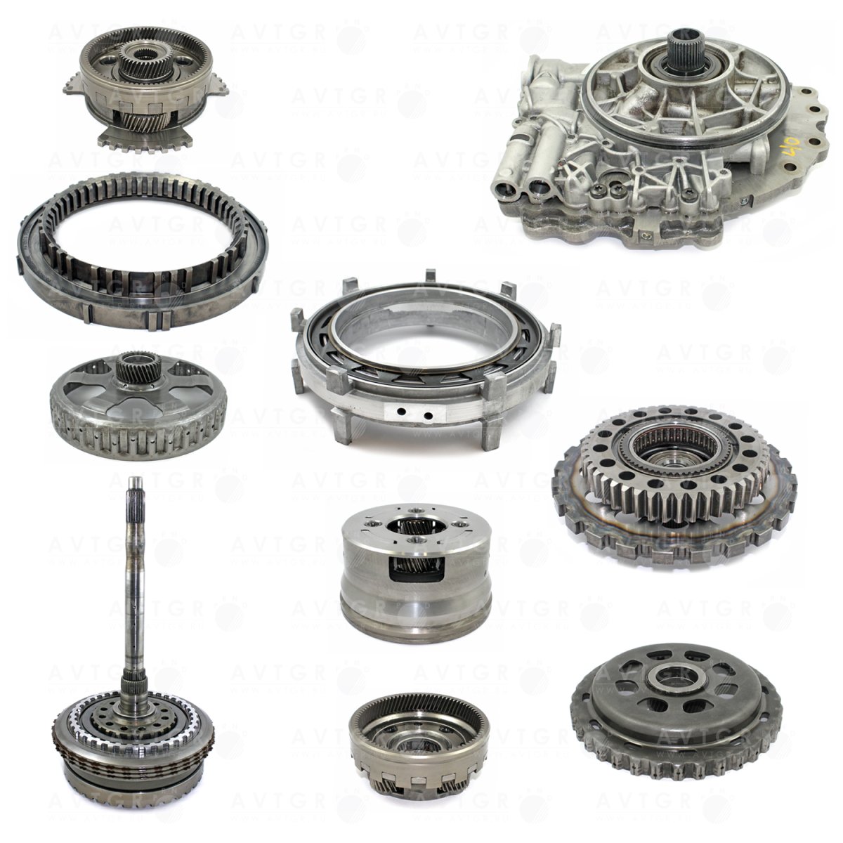 Автоматическая коробка передач (разобранная) 6T40-05